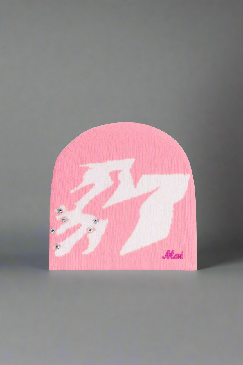 BONNET ÉCLAIRANT ROSE MOI